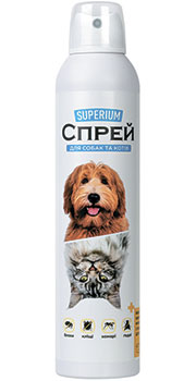 Superium Спрей від паразитів для котів і собак